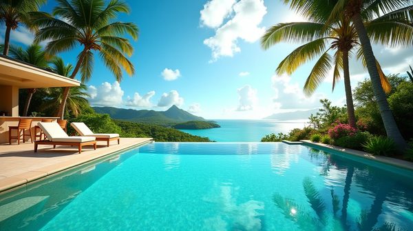 Vivre l'exception : location villa avec piscine en guadeloupe à 15 % moins cher qu'ailleurs